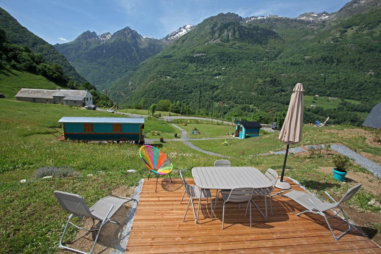 Roulottes Montagne Pyrenees 호텔 뤼생소베르 외부 사진