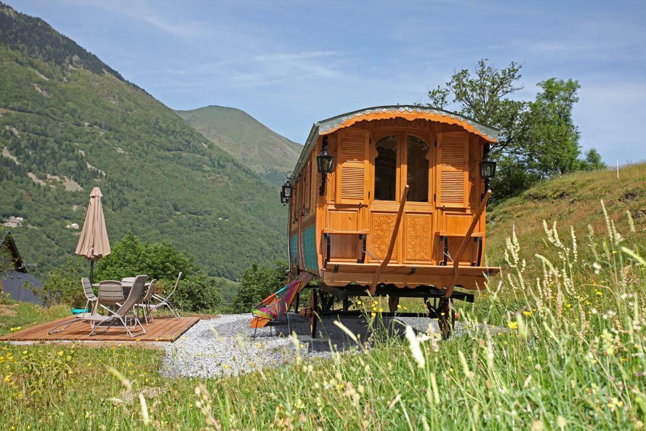 Roulottes Montagne Pyrenees 호텔 뤼생소베르 외부 사진