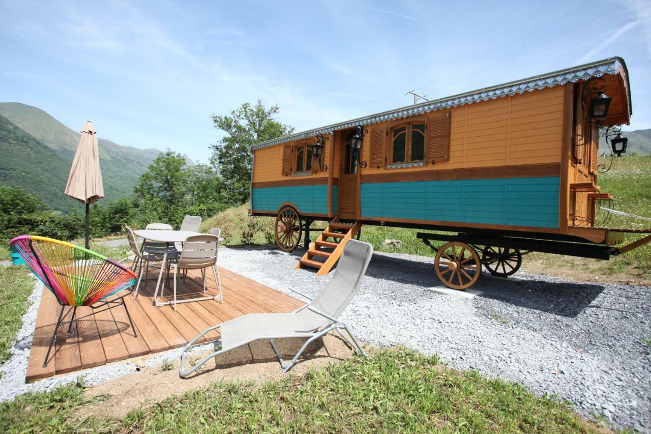 Roulottes Montagne Pyrenees 호텔 뤼생소베르 외부 사진