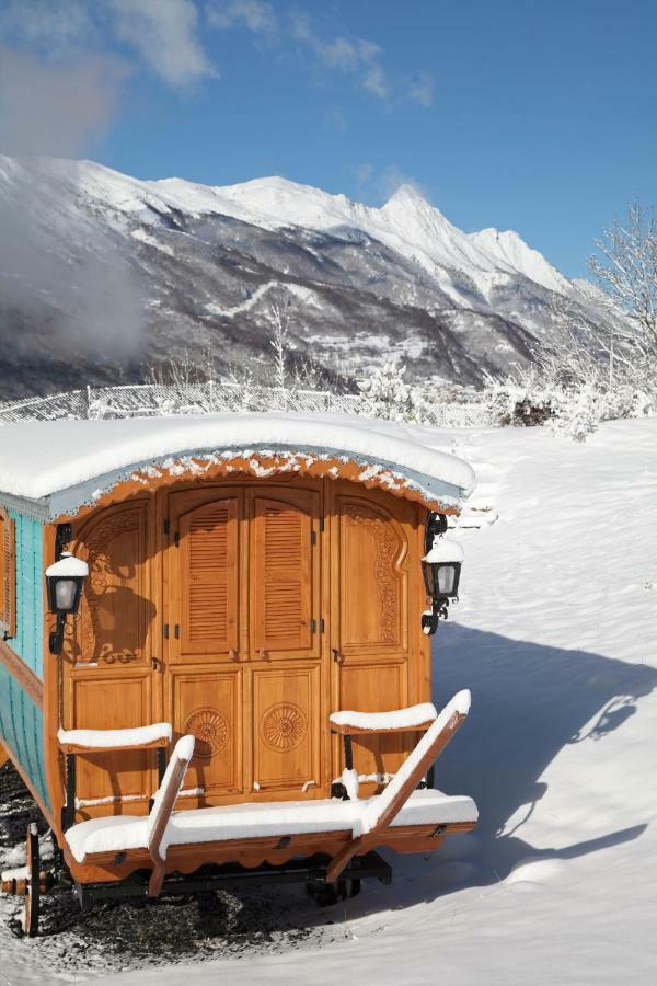 Roulottes Montagne Pyrenees 호텔 뤼생소베르 외부 사진