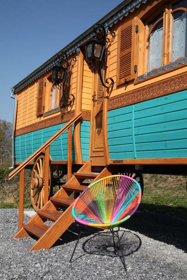 Roulottes Montagne Pyrenees 호텔 뤼생소베르 외부 사진